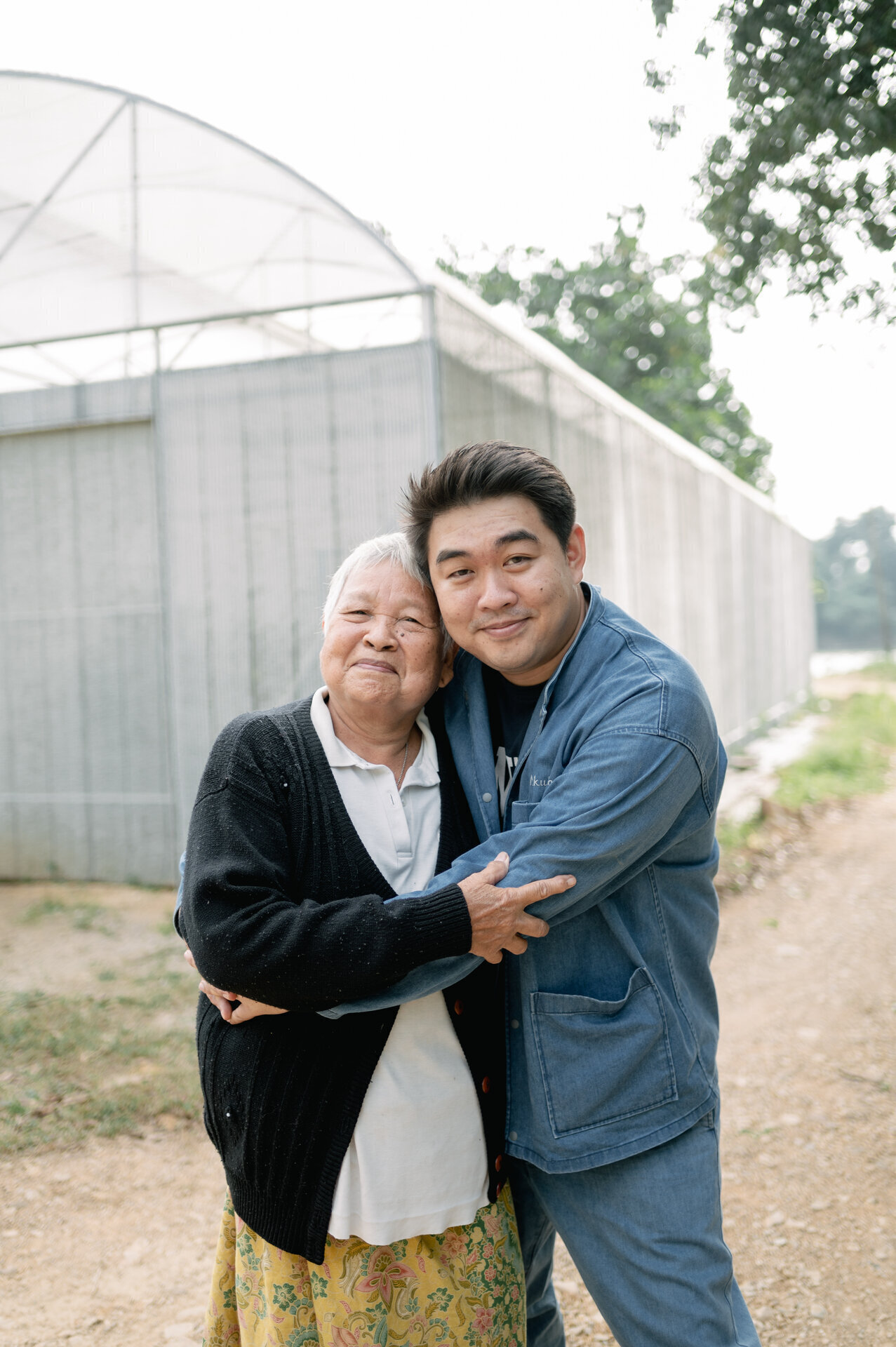 Founder of Makub Farm smiling